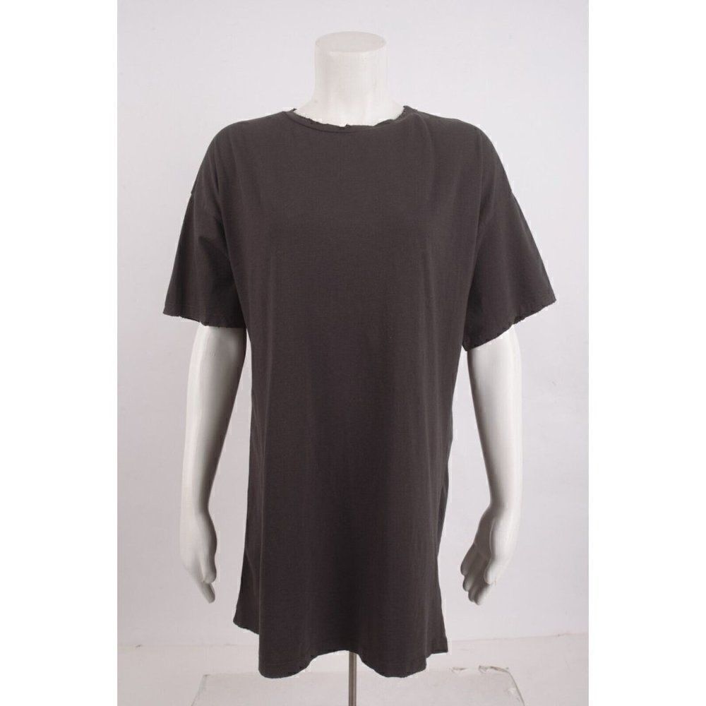 Princess Polly Womens Thunderstruck Tee Mini Dress US 4 EU 36 Gray NWT